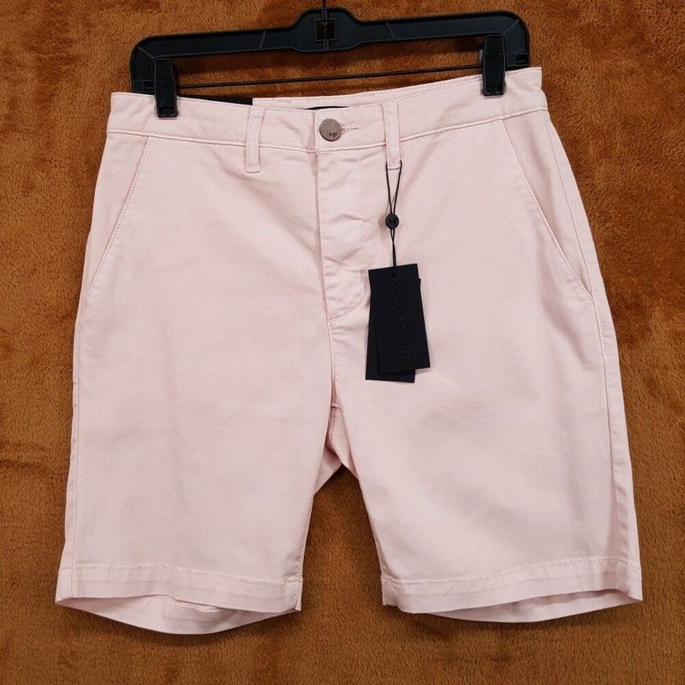 MONFRERE Shorts Mens Size 31 Light Pink CRUISE Stretch 8" $148
